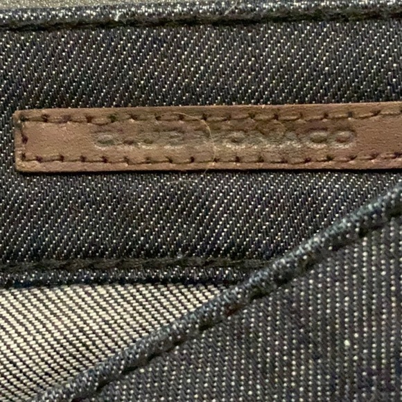 Club Monaco dark wash bootcut jeans pants. Size 27 - Picture 6 of 7